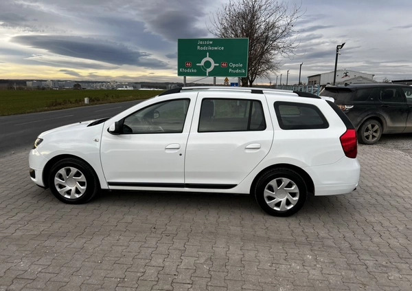 Dacia Logan cena 17900 przebieg: 130000, rok produkcji 2014 z Biały Bór małe 407